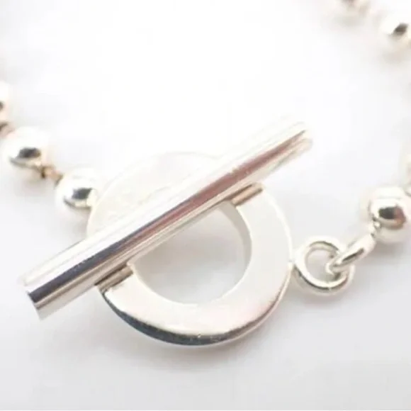 Gucci Ball Chain Design Silver Bracelet - Picture 2 of 3